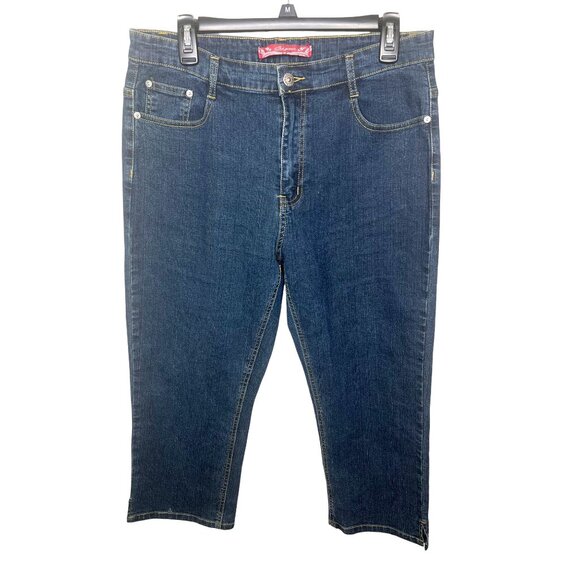 CosJeans Womens Denim Capri Pants Size 12 - Picture 1 of 11